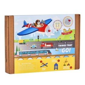 Set educational Kit de creatie 3-in-1 diferite vehicule
